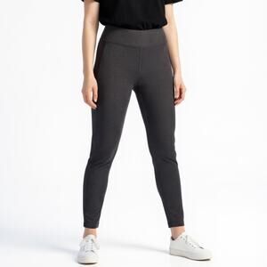 Athleta Dark Gray Leggings with back upper zip pocket Size Small